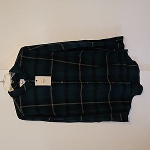 Bass Woman's Plaid Flannel Shirt